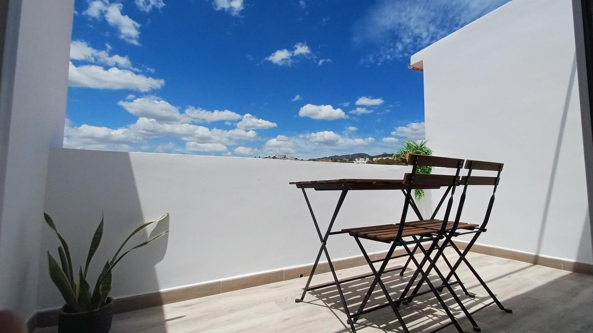 Terrace Penthouse And Chill Apartment Malaga Bagian luar foto